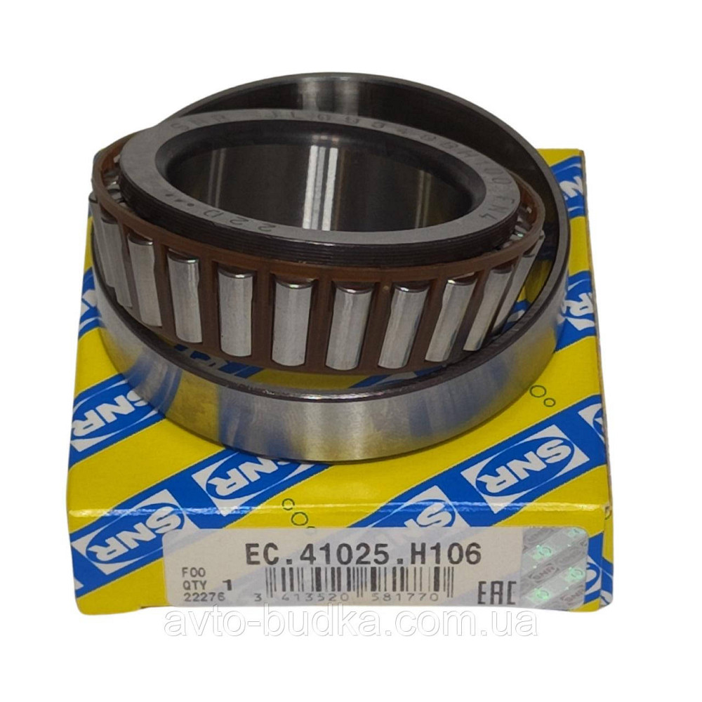 Підшипник коробки передач (38x63x18,7) RENAULT CLIO II, CLIO III, MODUS 1.2-3.0 09.98- SNR EC.41025.H106 Новий Розділ - фото 2