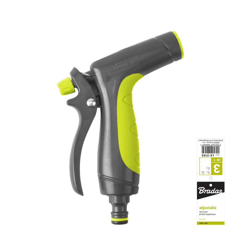 Дощувач пістолетний регульований LE-2102 BRADAS Польща Київ - фото 2