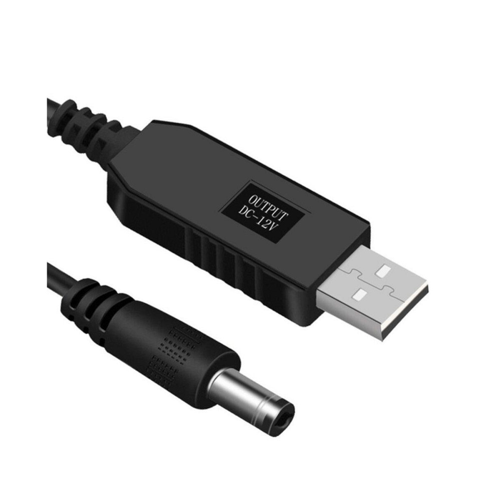Кабель перетворювач для живлення модему роутеру від павербанку USB-DC 5v-12v USBDC512 Одеса - фото 1