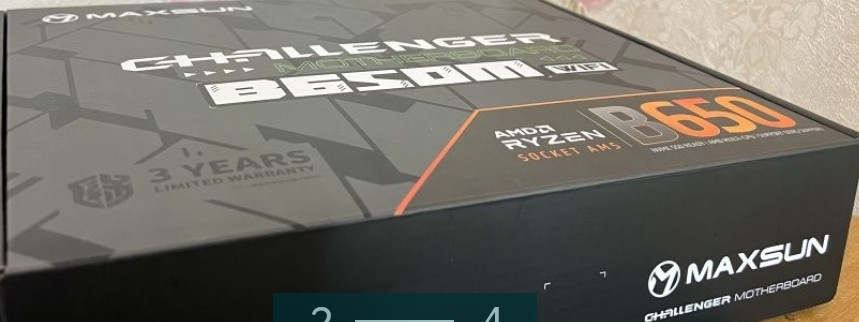 Материнская Плата Maxsun B650M Challenge Wi-Fi AM5 Киев - изображение 3
