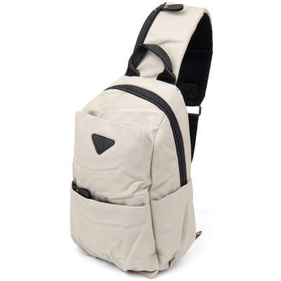 Сумка Vintage Через плече нейлон Світло-сіра (20631) Вінниця - фото 1