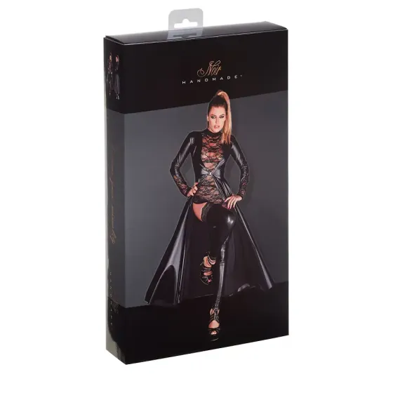 Сукня Noir Handmade F128C Powerwetlook gown coat - XL Львов
