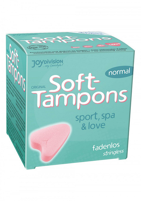 Тампони Soft-Tampons normal, Box of 3 (OE) Sex Aura Київ - фото 1