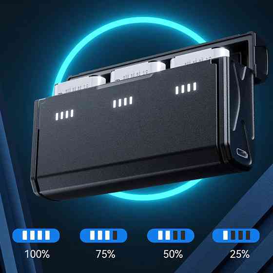 Зарядка Sony NP-BX1 на три слоти Telesin CMR-002 Київ