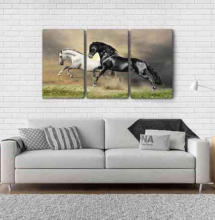 Модульна картина Коні Аrt-73_3А Київ