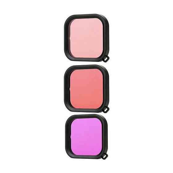 Фільтра підводні GoPro 10 / 9 набір ACprof GP904-1 Київ