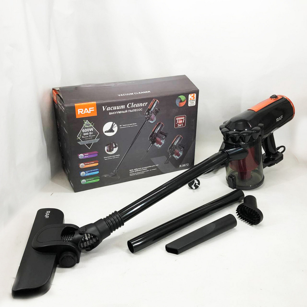Вертикальный мощный пылесос без мешка RAF, Многофункциональный вертикальный пылесос TV-67 Львов - изображение 12