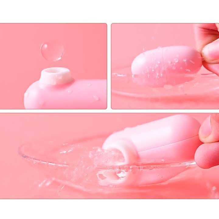 Подвійне вакуумне віброяйце "Вуманайзер" з USB-проводом 10 режимів - Вібратори Вінниця - фото 4