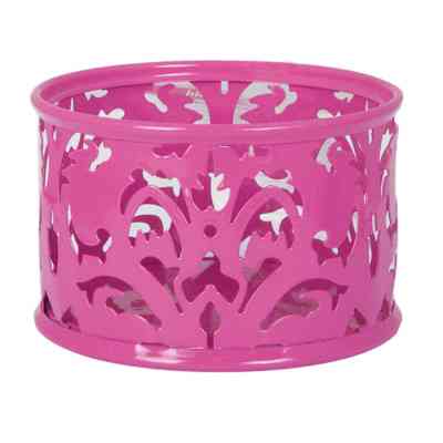 Подставка для скрепок Buromax BAROCCO, металлическая, розовая (BM.6222-10) Винница