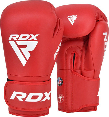 Боксерські рукавиці RDX AS1 RED-12 унцій (капа в комплекті) Кам'янське - фото 2