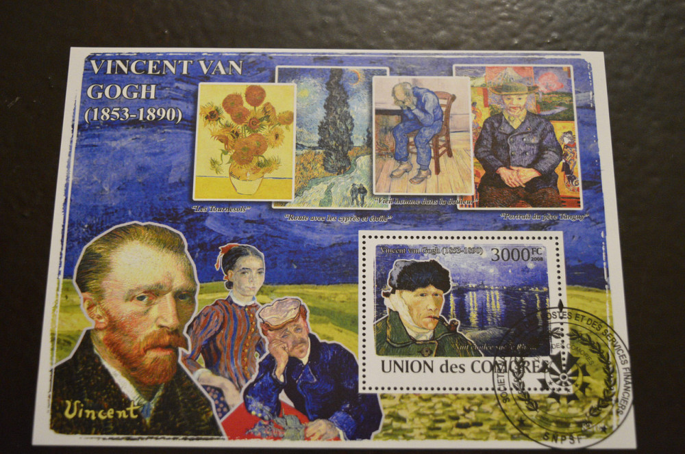 Комори. Малий аркуш. 2008 рік. Особистості Полтава - фото 1