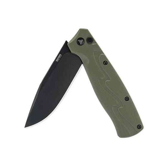 Ніж складаний туристичний SRM 221X-GP (9.2 см) 14C28N / G10 зелений Київ