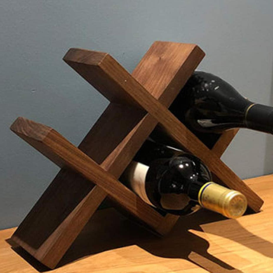 Настільна винна полиця "Бренті" латте Миколаїв - фото 1