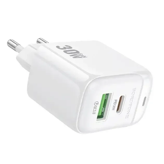 Зарядное устройство 220В 30Вт QC3.0 Borofone Potential BAS45A для портативной техники Одесса - изображение 5