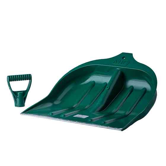 Grad Лопата для снега/зерна пластиковая с оцинкованной планкой Strong 490×495мм (цветная) GRAD Коломия