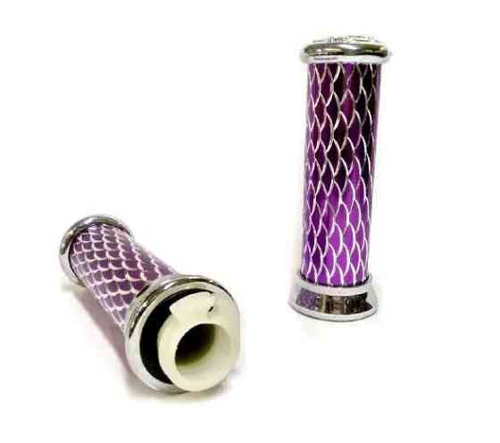 Ручки руля (алюминиевые сиреневые) Мукачево