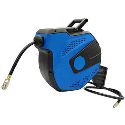 Пневматический шланг Airkraft быстросъемный на катушке 12x16мм, 15м (AHC-35E) Винница