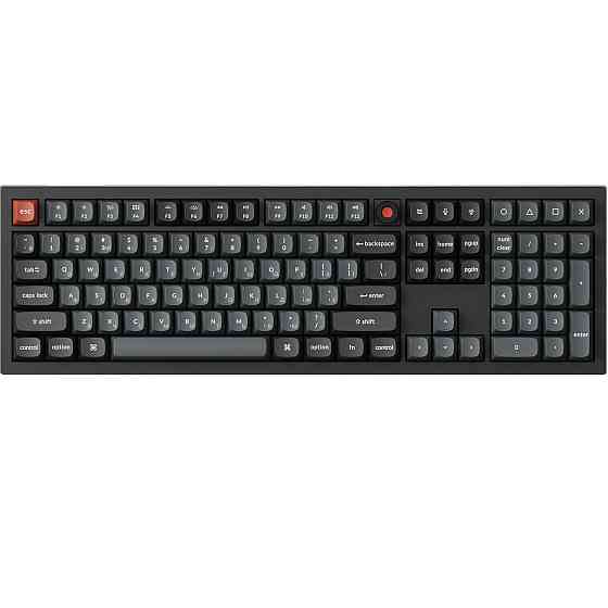 Клавіатура Keychron V6 8K Keychron Super Red Switch Black RGB (V6W-D1-UA) ( 23988 ) Харьков