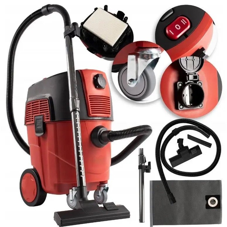 Промышленный пылесос для уборки 4500Вт 35л Boxer BX-113 для строительной пыли OW-37 Ивано-Франковск - изображение 2