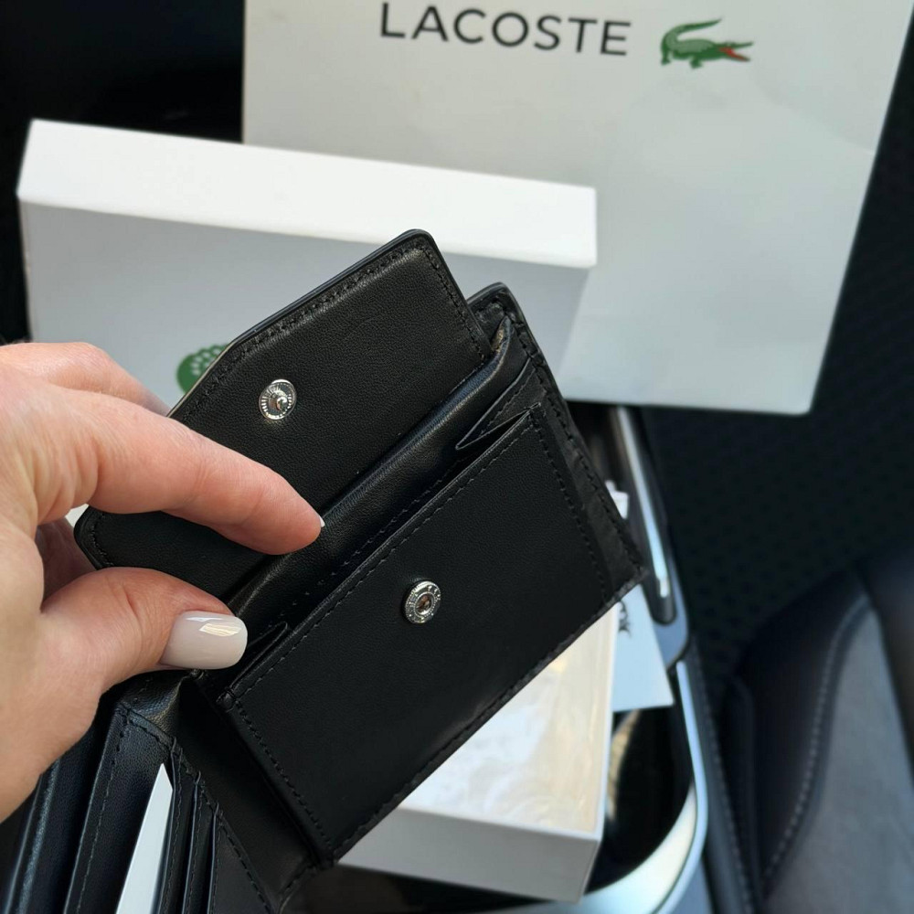 Чоловіче портмоне Lacoste в фірмовій упаковці (А8) Київ - фото 4