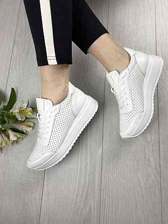 EMELI Кросівки жіночі EMELI 915/3 ST білі (весна-осінь, шкіра натуральна) (2685) лише 39р. Коломия