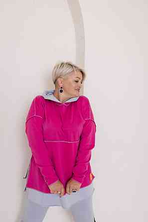 Женский прогулочный костюм двунитка Малина, 54/58 Одесса