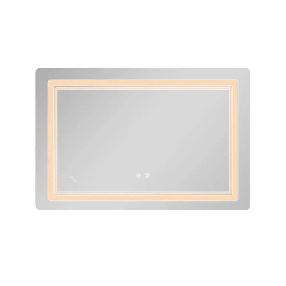 Дзеркало Qtap Cardinal (CA2) 800х600 з LED-підсвіткою Touch, з антизапотіванням, з димером, темп. кольору (3000-6500K) Reverse Київ - фото 13
