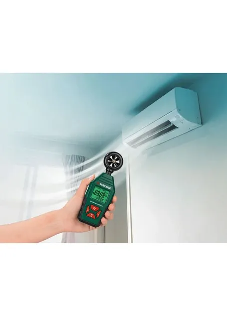 Анемометр вимірювач швидкості вітру PWM A1 зелений Parkside Німеччина Полтава - фото 1