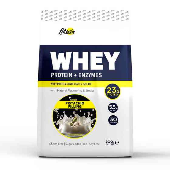Whey Protein + Enzymes (900 g, pistachio filling) Луцьк