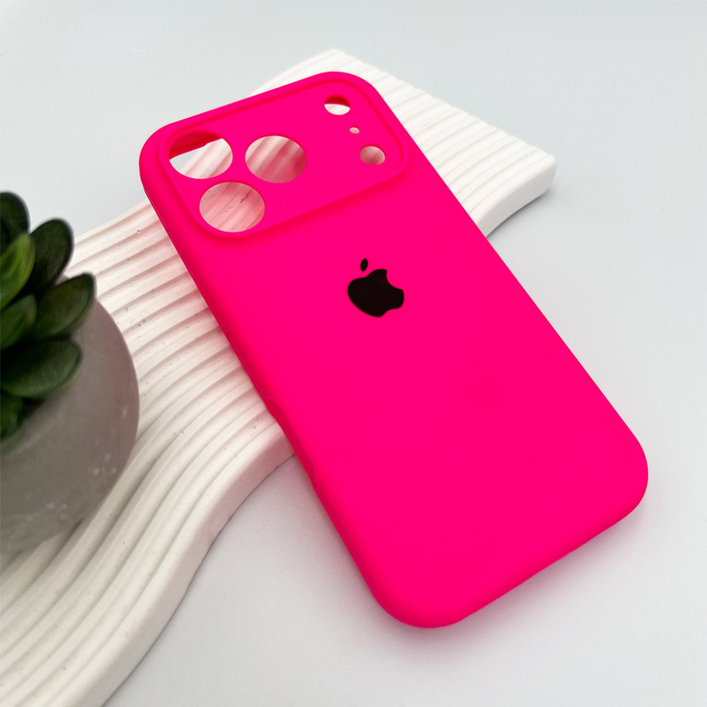 Чохол для смартфона Silicone Full Case AA Camera Protect for Apple iPhone 17 Pro 23,Shyny Pink Київ - фото 4