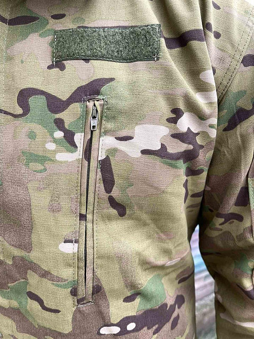 Тактический костюм форма китель + штаны Рип-стоп (Мультикам) L Киев - изображение 7