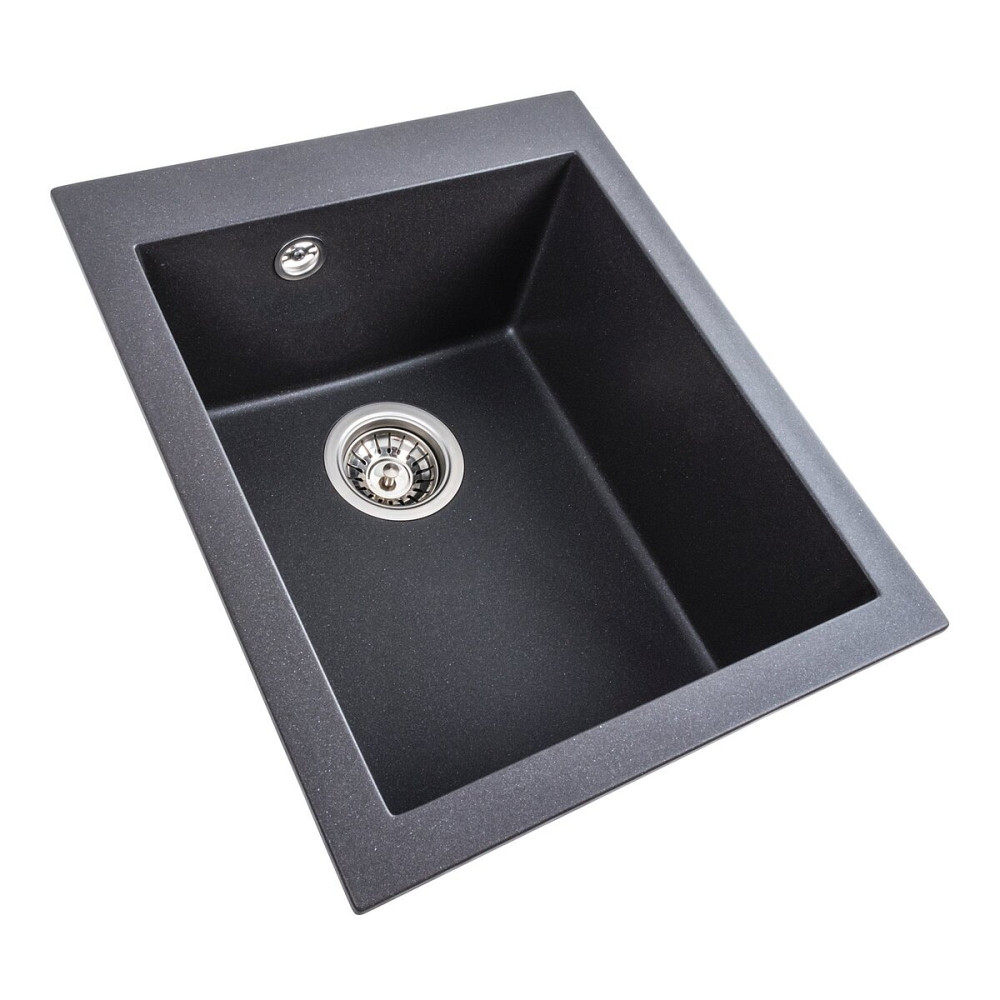 Гранітна мийка для кухні VALESO 4150 SOKIL матовий Моріон Коломыя - изображение 2