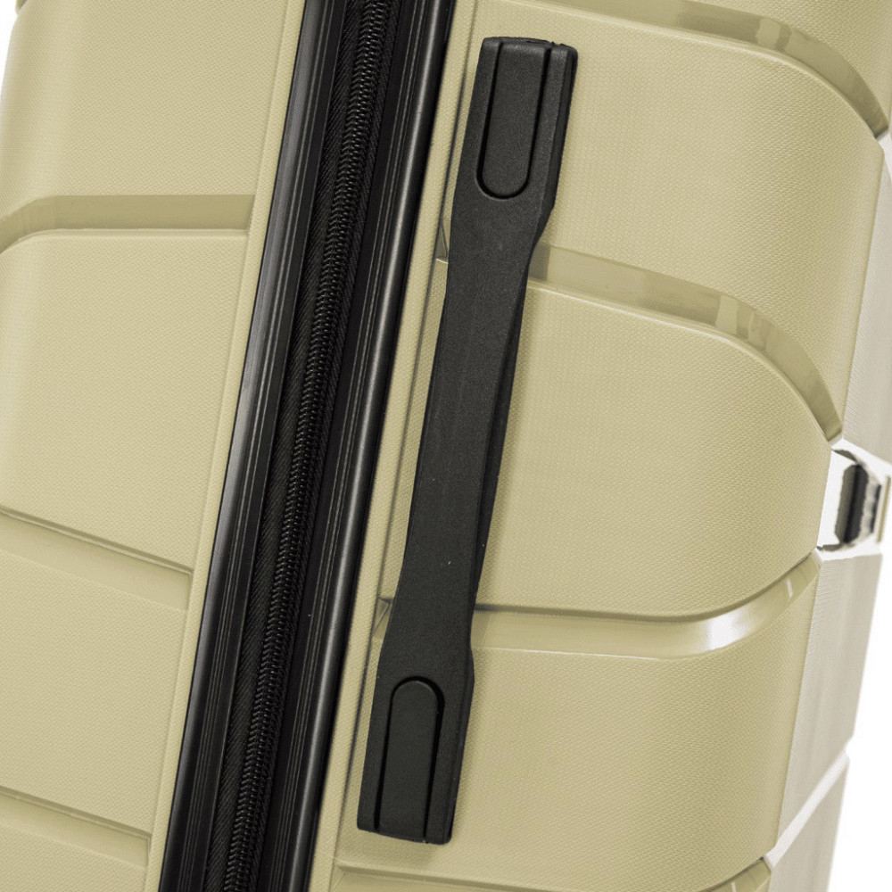 Чемодан полипропиленовый WINGS PP06 средний 69 см шампань Киев - изображение 6