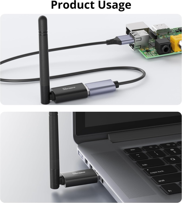 SONOFF Dongle Lite MG21 USB-адаптер Zigbee/Thread, координатор на EFR32MG21, для Zigbee2MQTT, Home Assistant, OpenHAB Київ - фото 4