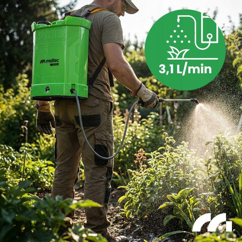 Опрыскиватель аккумуляторный садовый 20л Maltec (Польша) Киев - изображение 4