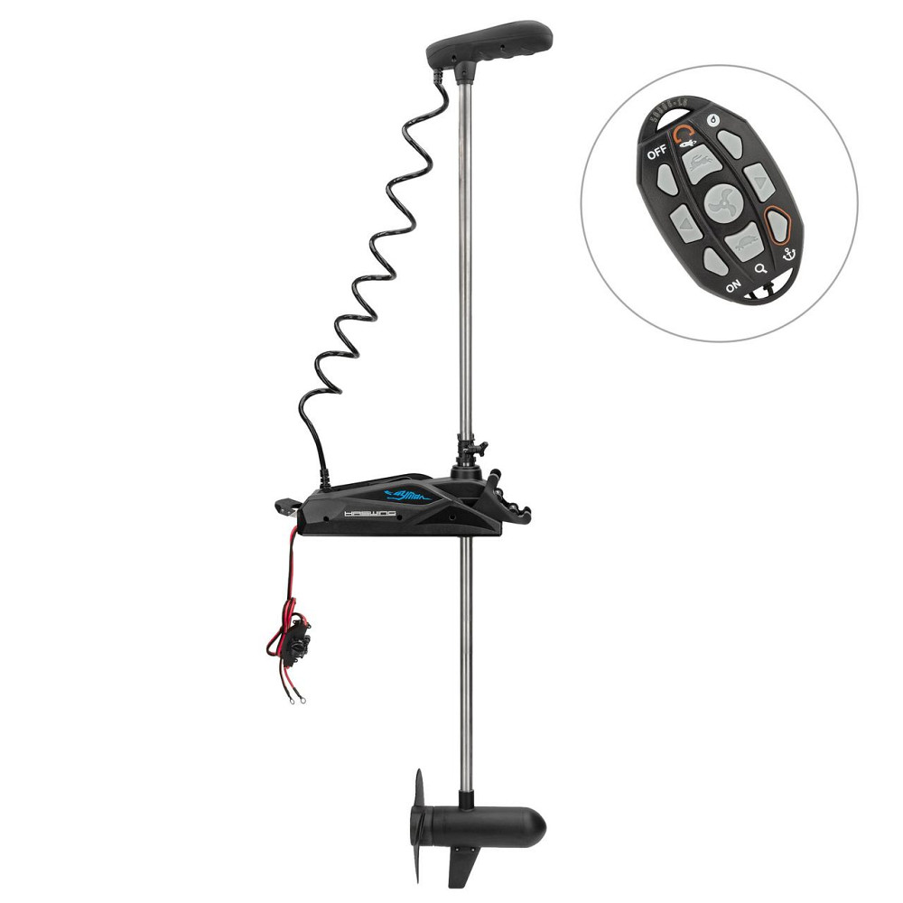Электромотор Haswing Cayman B 80Lbs 24V GPS черный Черкассы - изображение 1