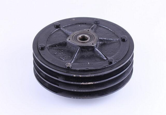 Сцепление в сборе 3 ручья 2 диска MFC на мототрактор Мукачево - изображение 3