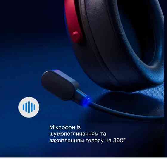 MCHOSE V9 Pro — Бездротові ігрові навушники игровые наушники чорні. Харків
