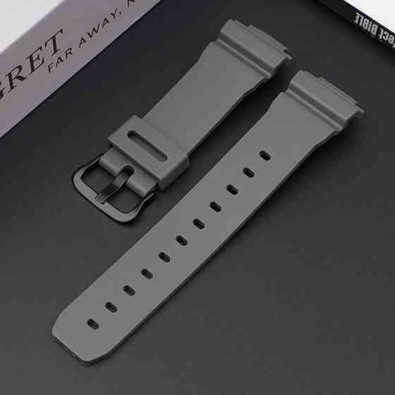 Ремінець для Casio G-Shock DW-6900 Gray BK SBR Київ