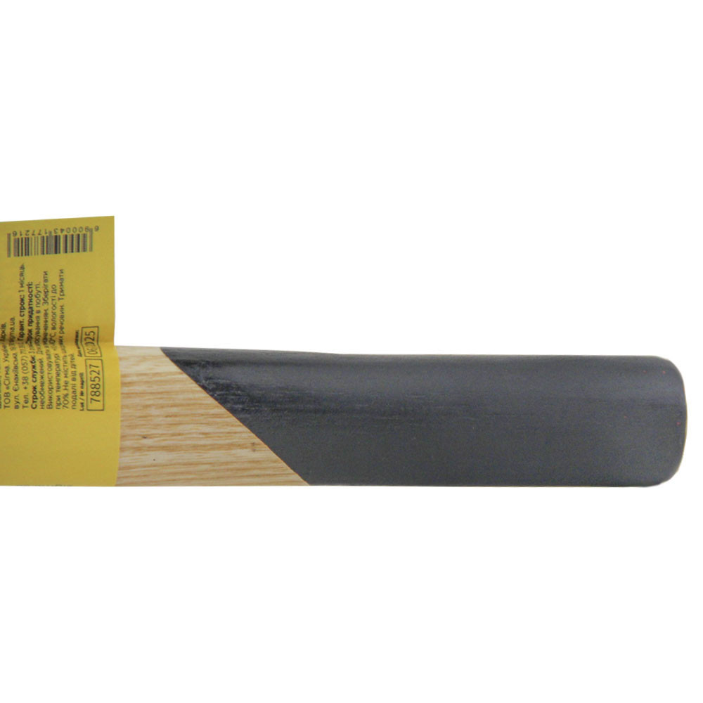 Sigma Киянка резиновая чёрная 450г деревянная рукоятка SIGMA (4317721) Коломия - фото 5