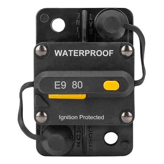 Автоматичний морський запобіжник (переривач) 80А, 12В-48В Київ