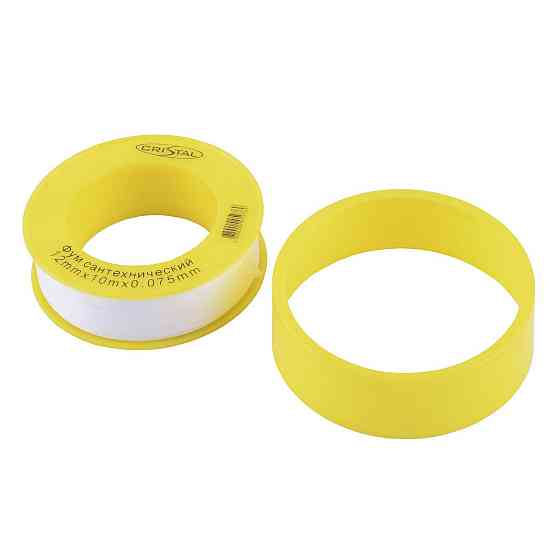 Фум стрічка тефлонова S-1202 (12*10*0,08) 50 мм CRISTAL (000005976) Київ