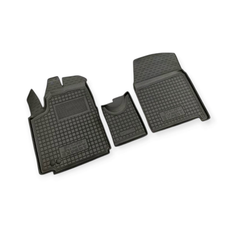 Килимки салону Citroen Jumper (2007-2016) (2.0) борт 2,5 см, з перемичкою Мукачево - фото 1