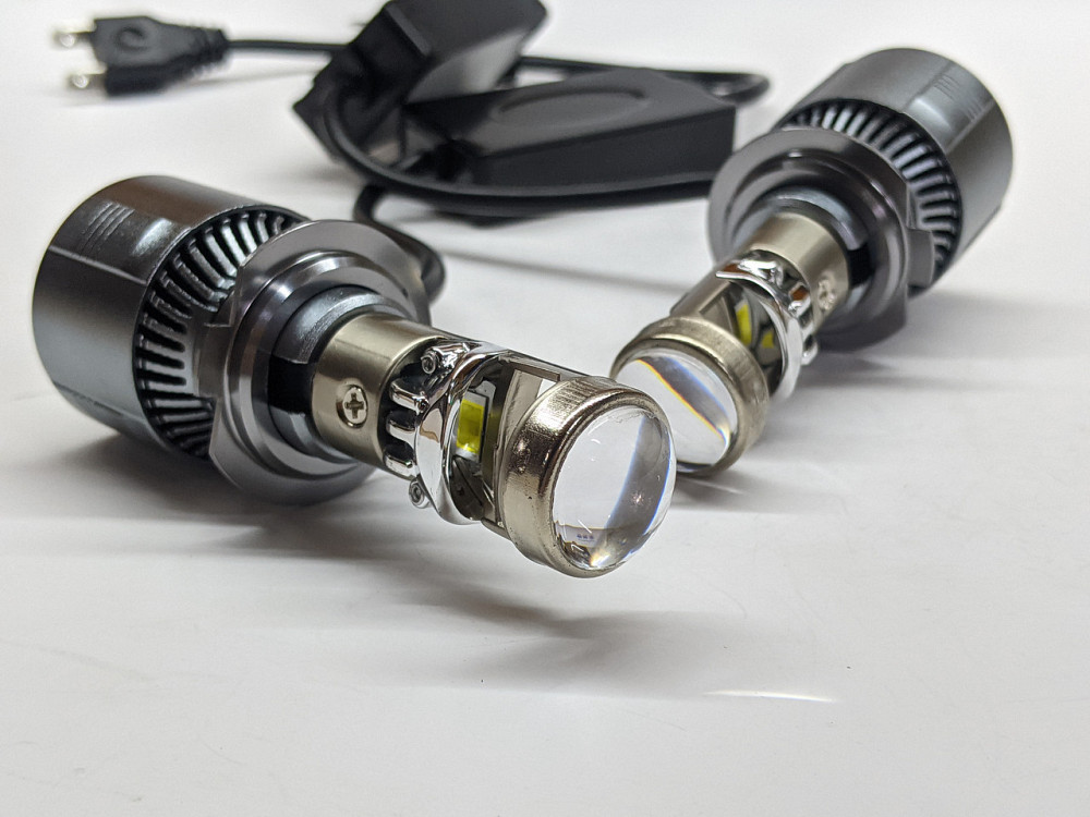 Міні H7 led lens лінзи линзы Н7 мини 12-24v H7 мини линзы 80W Харків - фото 3