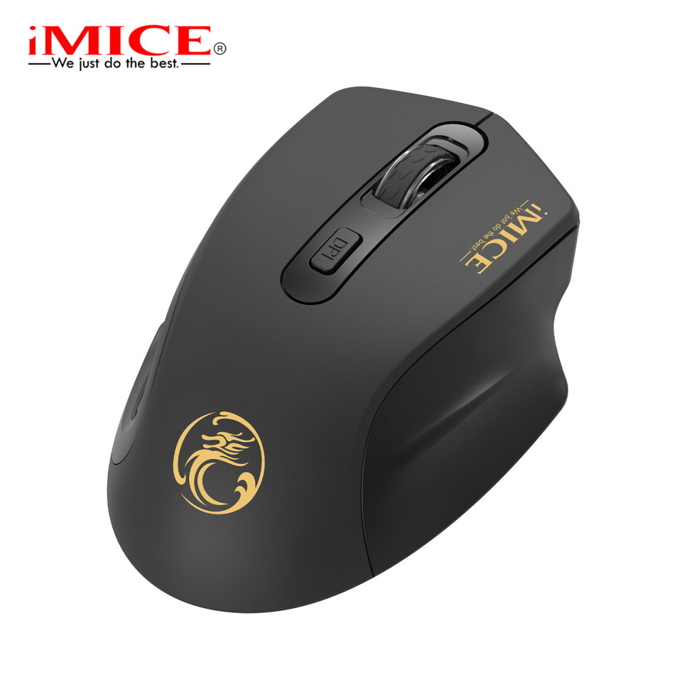 Безпровідна ігрова мишка iMice G-1800, чорна Київ - фото 3