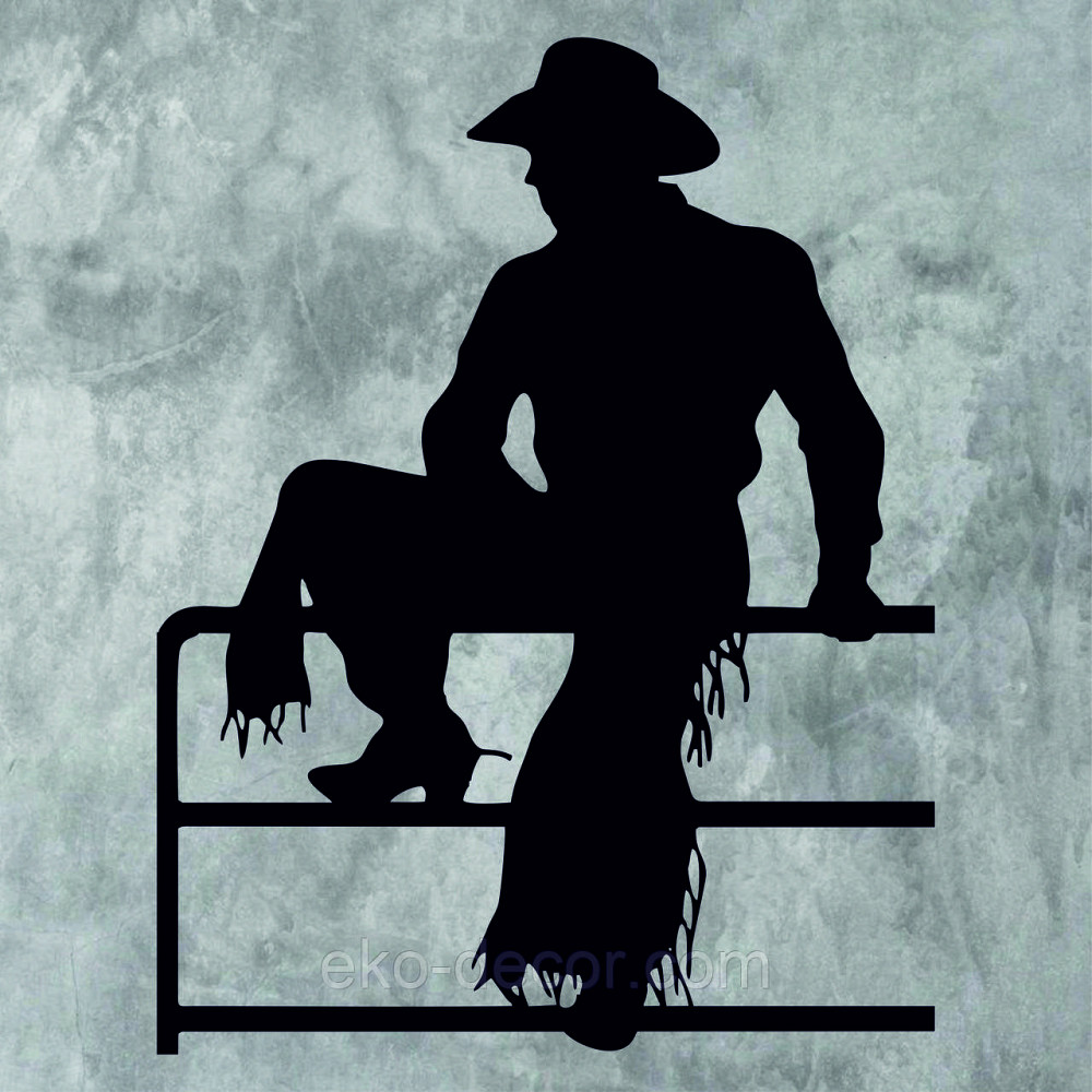 Декоративне настінне Панно «Силует чоловіка», Декор на стіну Київ - фото 7