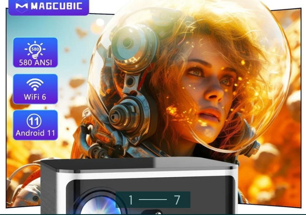 Смарт Проектор MAGCUBIC HY350 PRO 2/32GB 580ANSI 4K Full HD Киев - изображение 7