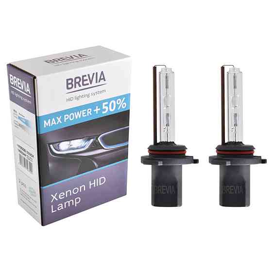 Ксенонова лампа Brevia HB4 (9006) +50%, 5500K, 85V, 35W P22d KET, 2шт Київ