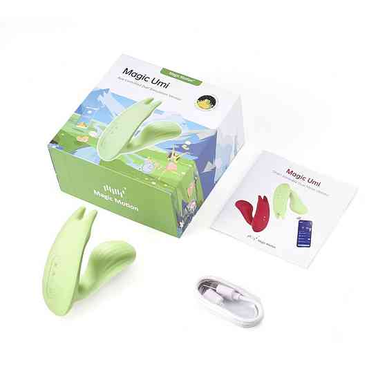 Смарт-вибратор Magic Motion Umi Green Sex Aura Киев