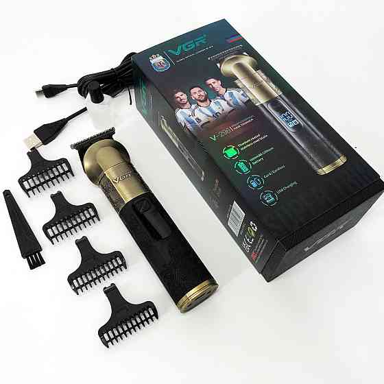 Машинка для окантовки акумуляторна VGR V-296, Машинка для стрижки волосся потужна NB-32 Київ